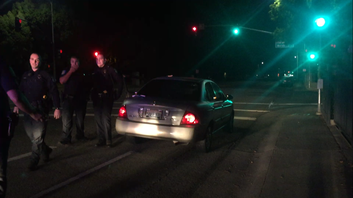 Old Sacramento hit-and-run driver leads police on pursuit