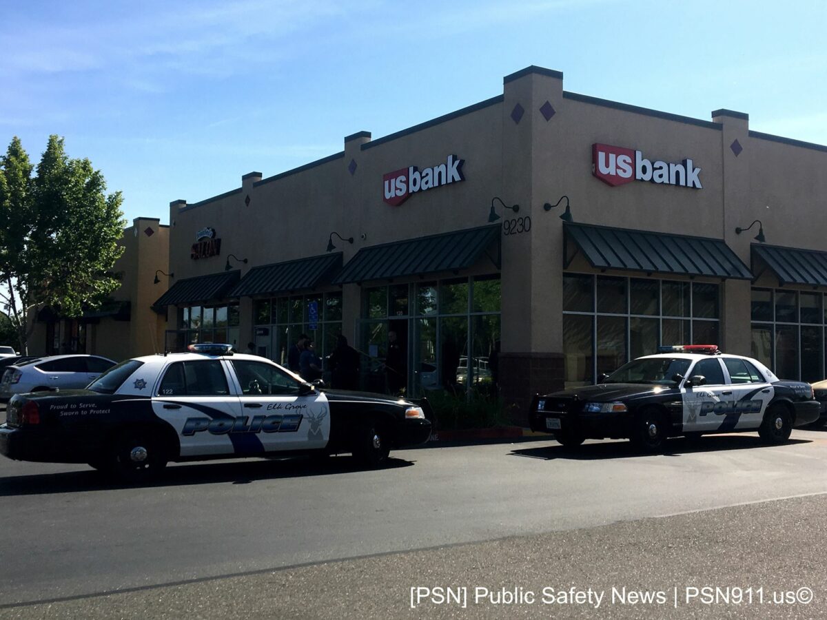 Police investigate bank robbery in Elk Grove 1
