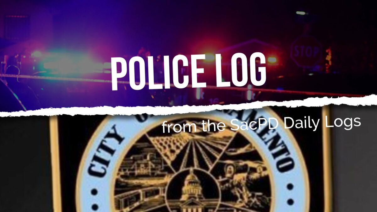 POLICE LOG: Robbery Investigation, Downtown Sacramento, December 9, 2018