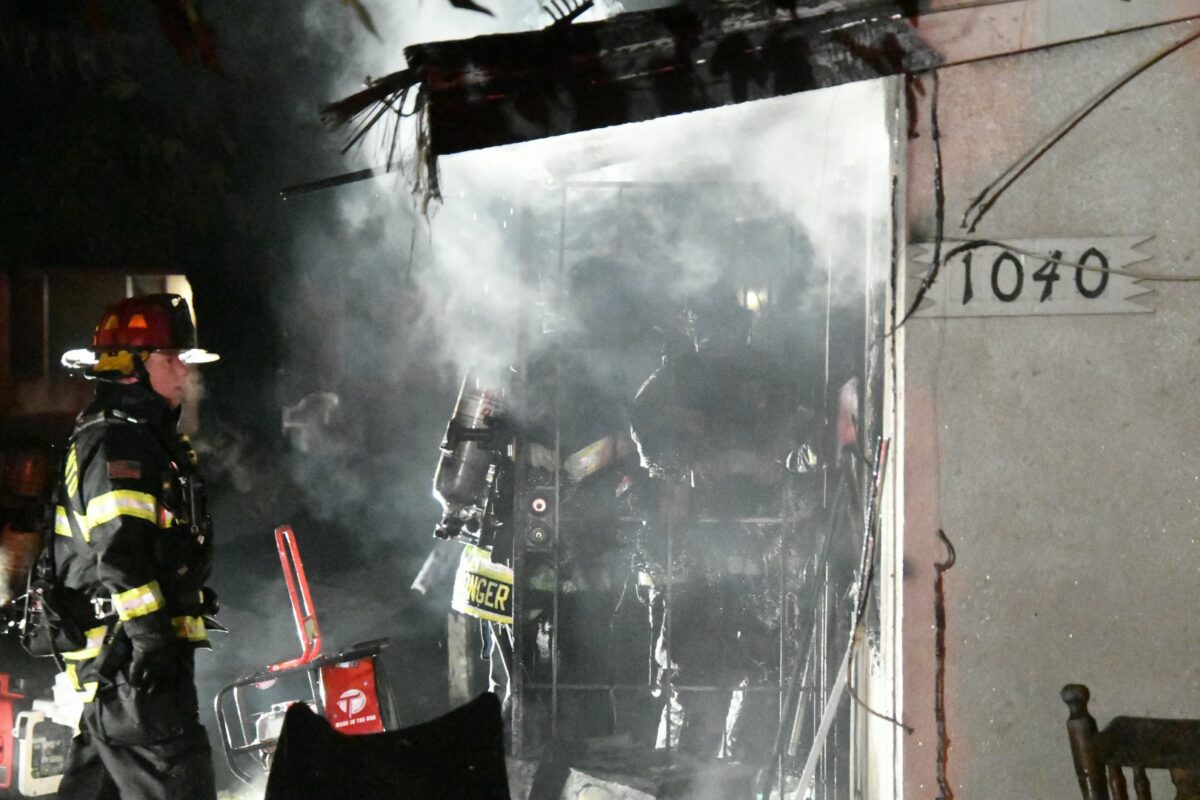 Apartment fire with reports of shots fired, November 7, 2019