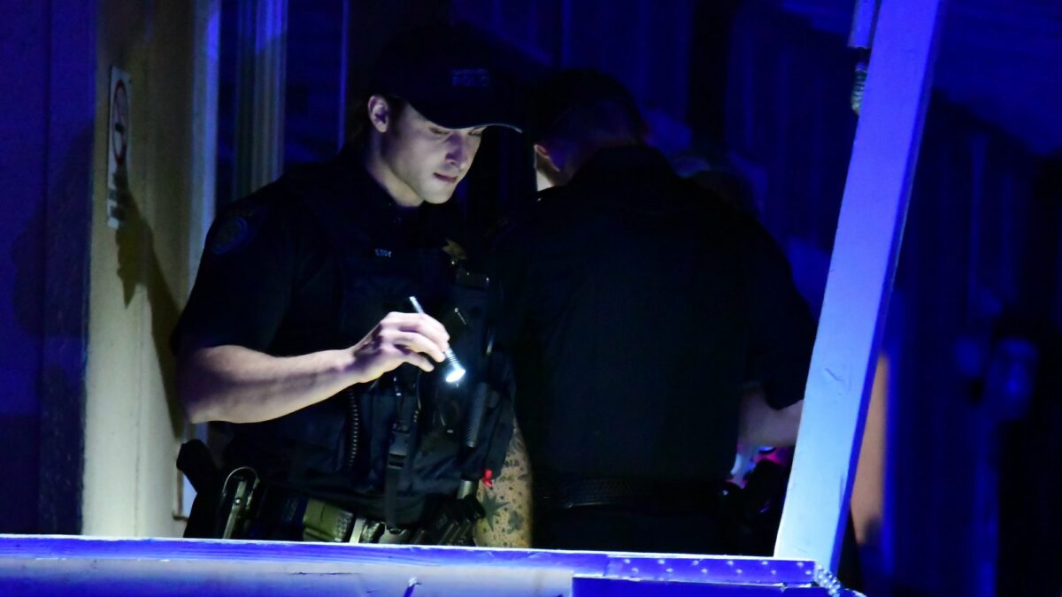 POLICE- A homicide investigation is underway at a Hagginwood area apartment