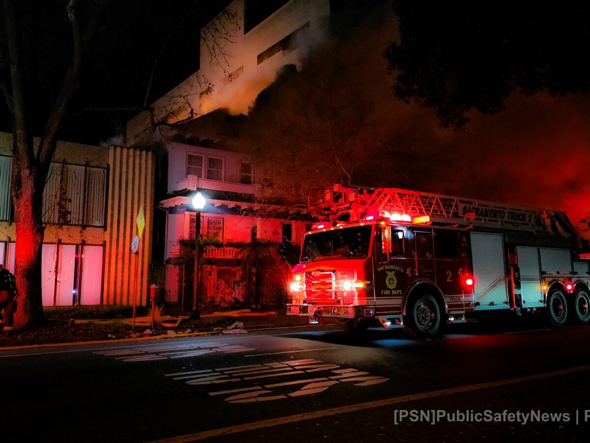 Quick Response by Sacramento Firefighters Averts Major Damage in Downtown Blaze cover
