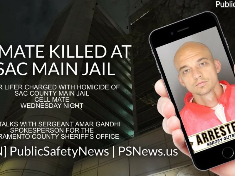 Jail Homicide Sacramento County Main Jail | CDCR Lifer Suspect cover