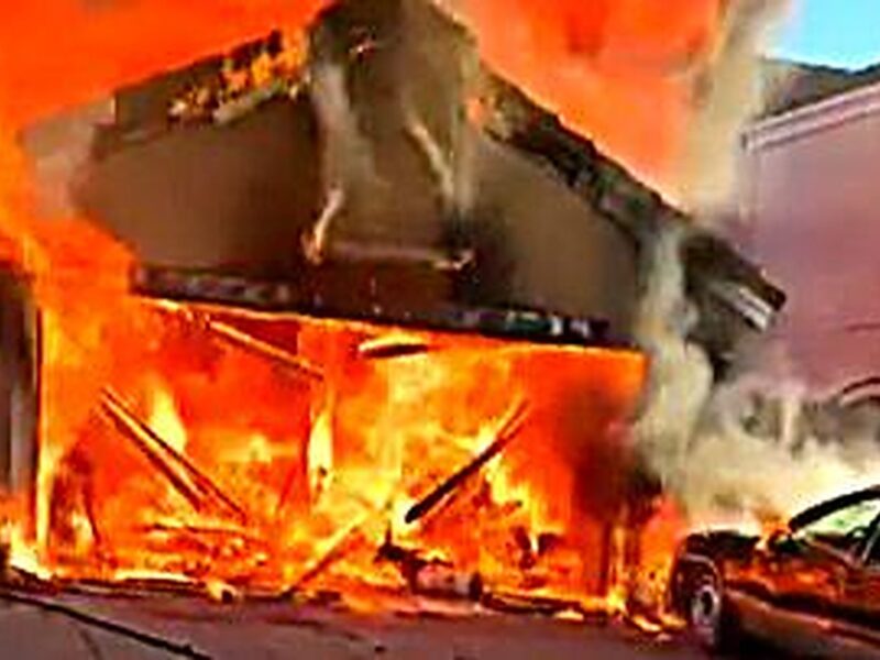 Garage Fire Extends Into Home on Lemas Avenue, No Injuries Reported cover