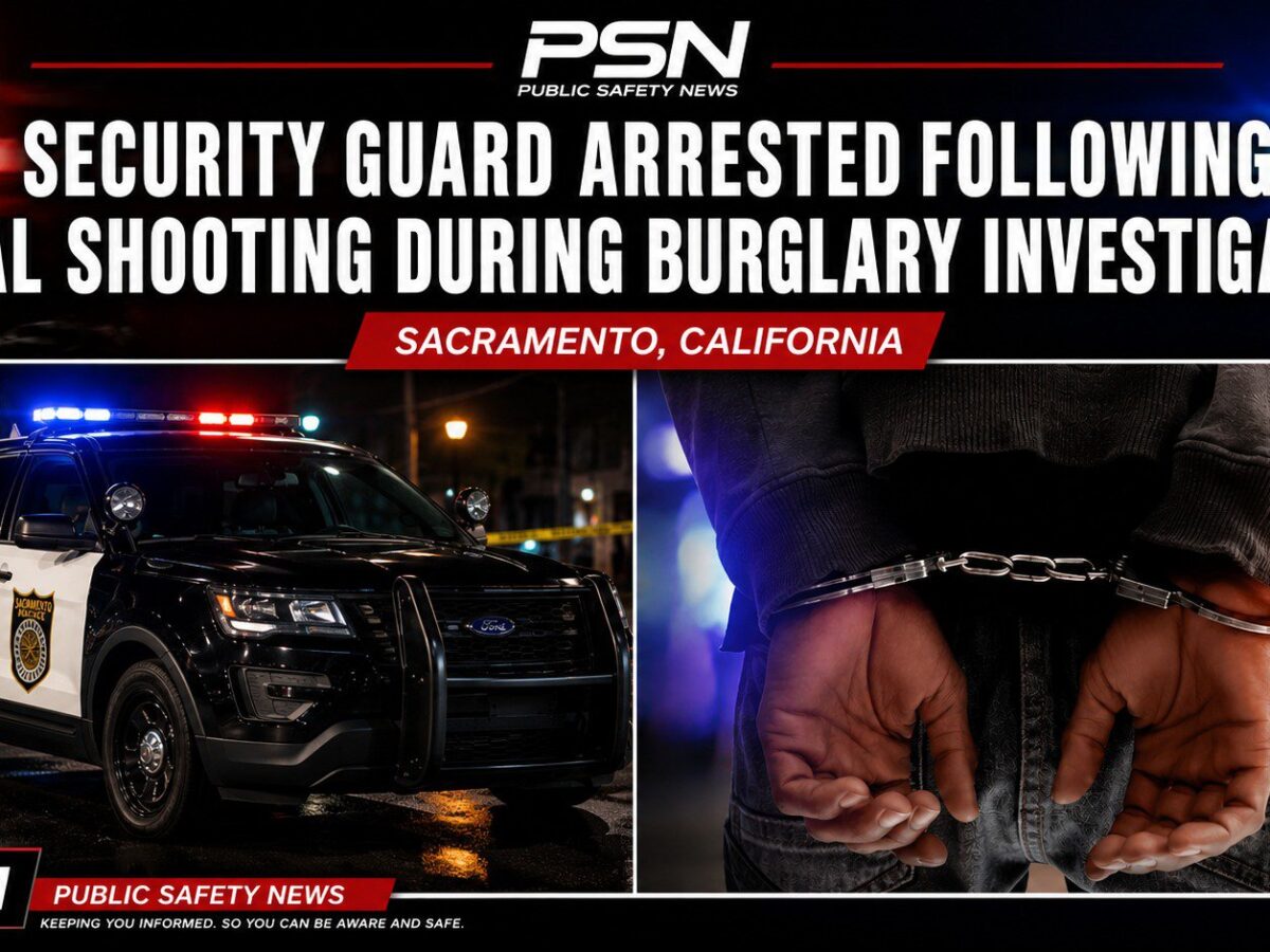 Security Guard Arrested Following Fatal Shooting During Commercial Burglary Investigation cover