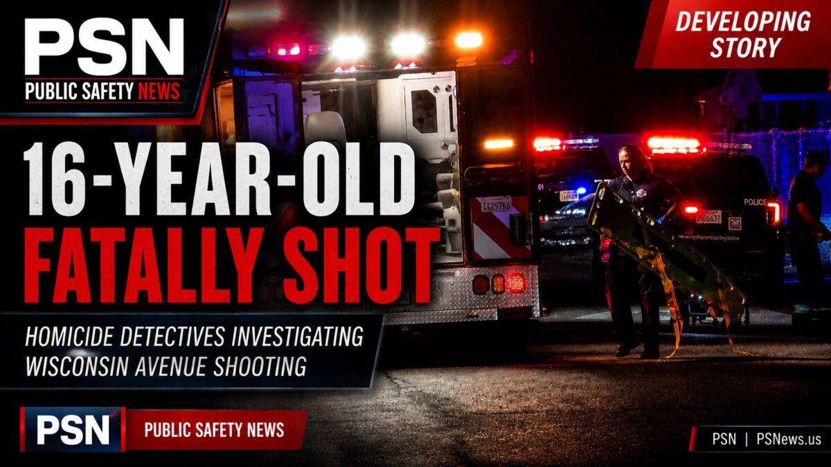 Homicide Investigation Underway After 16-Year-Old Fatally Shot on Wisconsin Avenue cover