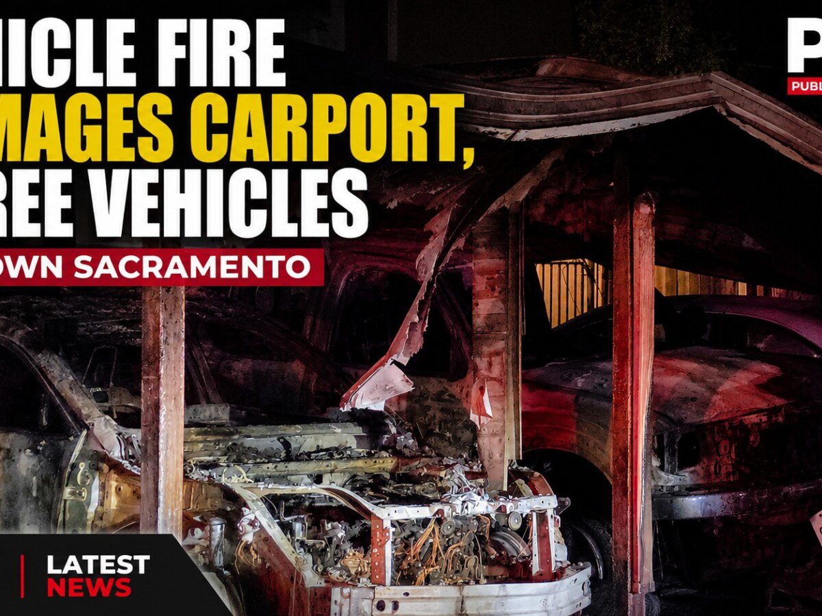 Vehicle Fire Damages Carport, Three Vehicles in Midtown cover