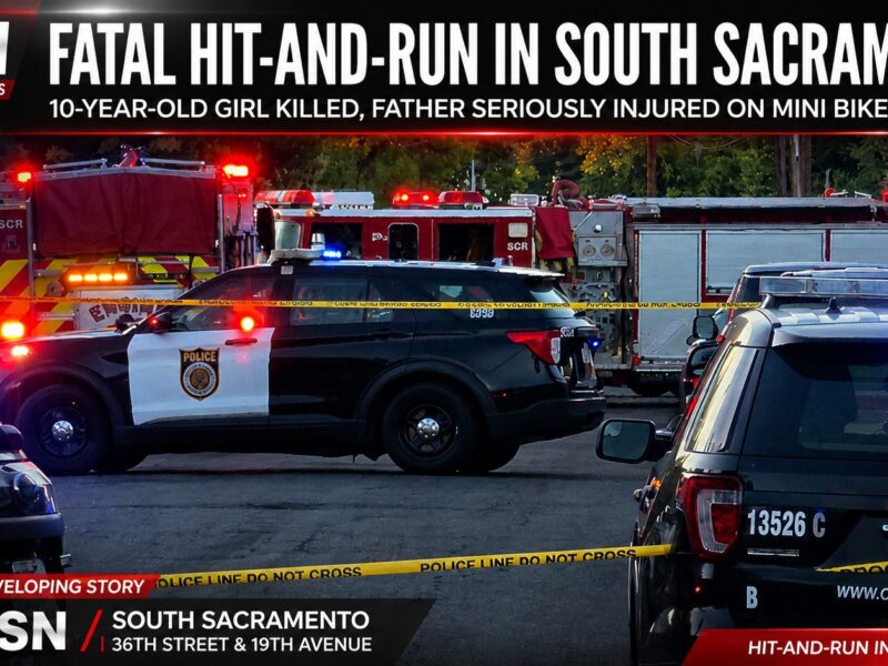 Fatal Hit-and-Run Collision Leaves 10-Year-Old Girl Dead in South Sacramento cover