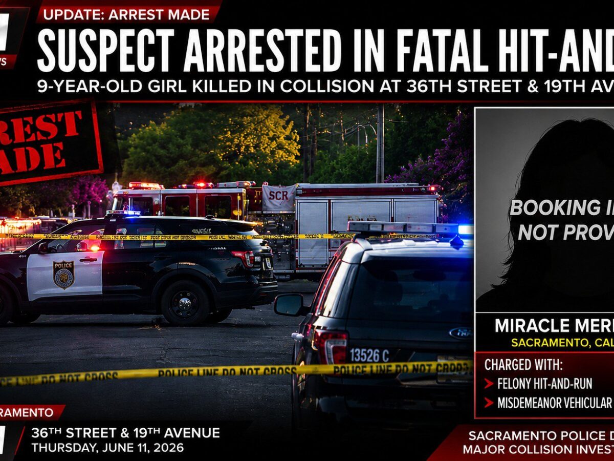 ​Arrest Made in Fatal South Sacramento Hit-and-Run That Killed 9-Year-Old Girl cover