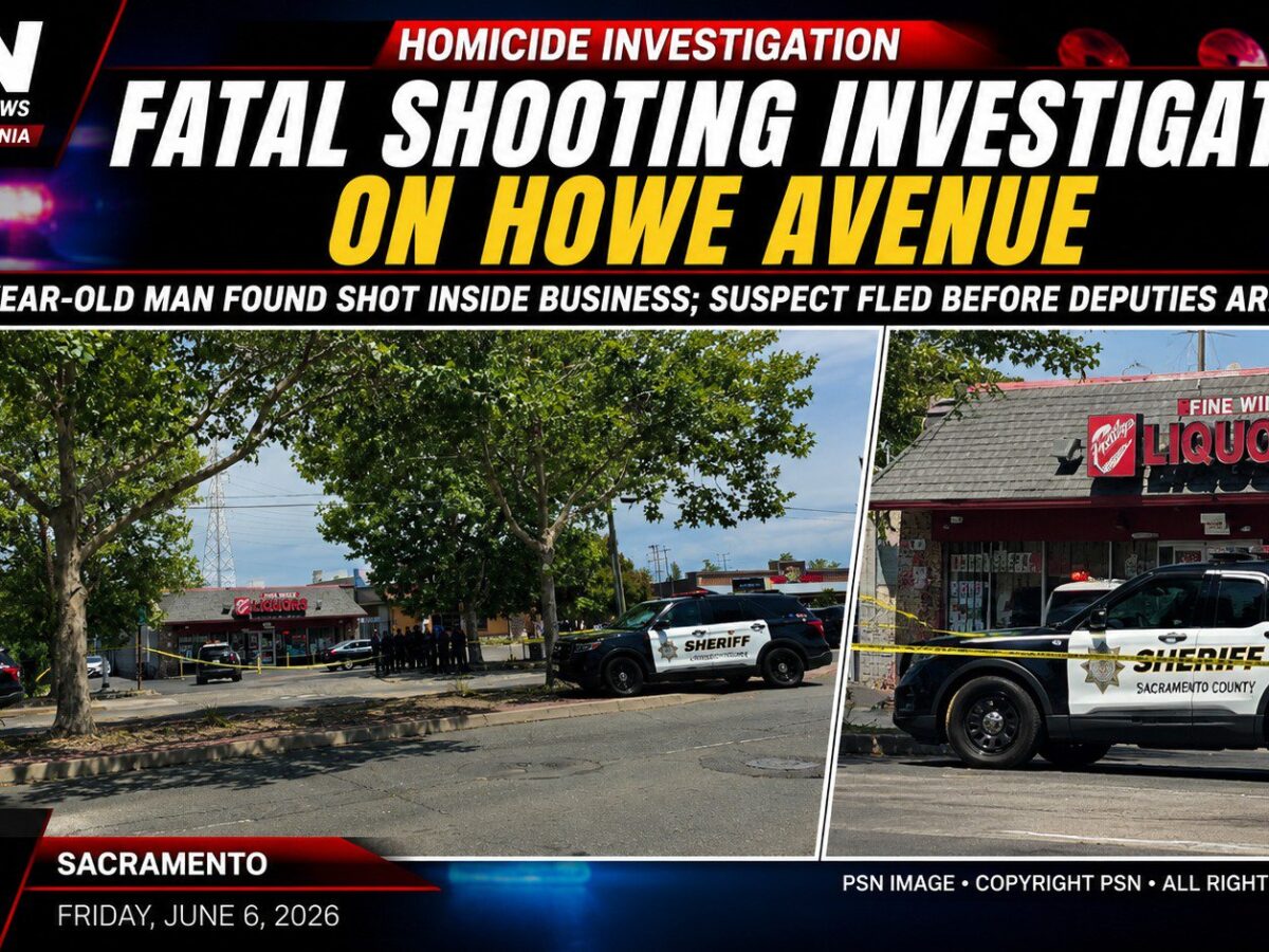 Man Fatally Shot Inside Howe Avenue Business, Sheriff's Detectives Investigating cover