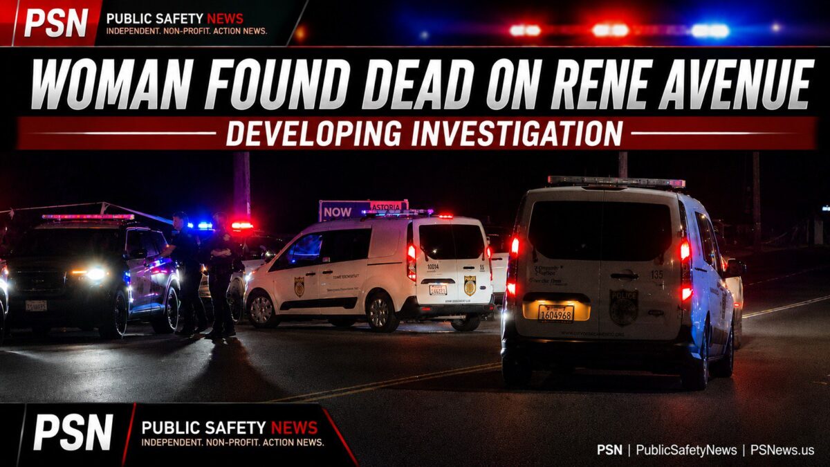 ​Woman Found Dead in North Sacramento; Police Investigating cover