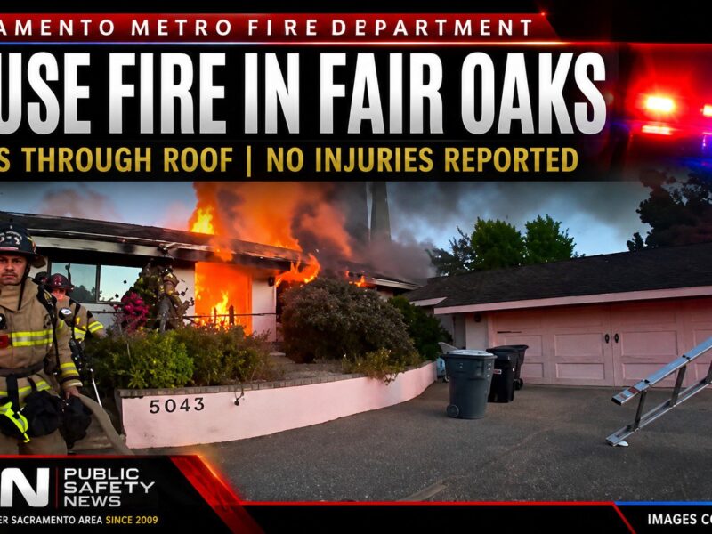 ​Firefighters Contain Early Saturday-Morning House Fire In Fair Oaks cover